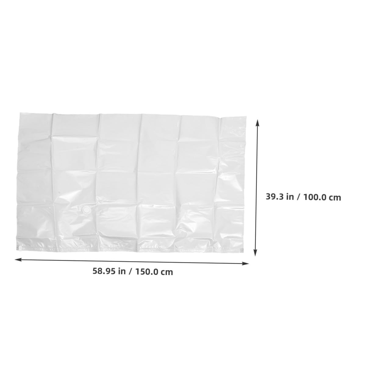 Bolsas de Vacío Reutilizables para Colchón y Ropa, 2 Unidades, 150x100 Cm, Almacenamiento Espacioso