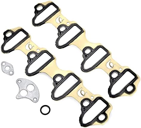 Exhaust Manifold Gasket Fit GMC Sierra Chevrolet Silverado Express 4.8L 5.3L 6.0 - Foto 8