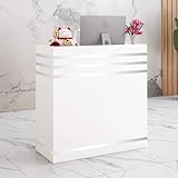 受付 カウンターテーブル バー受付カウンター レジ ショップ 小さなネット赤潮ショップ モダンなミニマリスト カウンター 衣料品店 シンプルモダンな商業スーパーマーケットのレジショップ小さなフロントデスク理髪店衣料品店のバーテーブ 60cm A