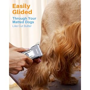   Dog-Clippers-for-Grooming-AIBORS-Dog-Shavers-Kit-for-Grooming-Low-Noise-Rechargeable-Cordless-Hair-Clippers-for-Dogs-Cats-Pets-USB-C-Charging-Quite-Dog-Hair-Trimmer-with-Stainless-Steel-Blade