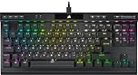 Corsair K70 RGB TKL CHAMPION SERIES Tenkeyless Optical-Mechanical Wired Gaming Keyboard – OPX Linear Switches – PBT Double-Shot Keycaps – iCUE Compatible – QWERTY UK – Black