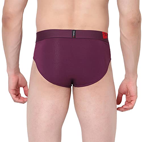 Image of Underjeans Men's Cotton Blend Regular Brief