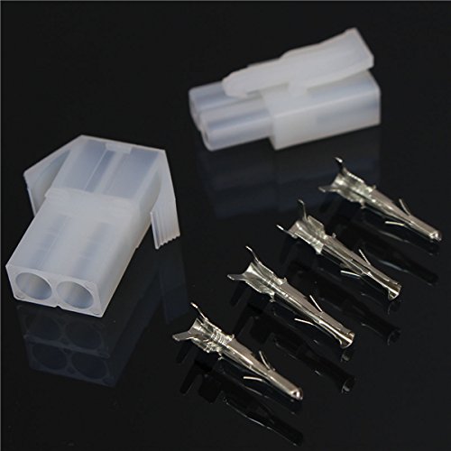 Sostituzione Moto Caricabatteria Adattatore 2 Vie Pin Kit Connettore