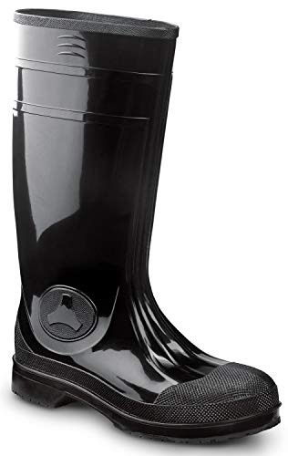 SR Max Montauk, Unisex, Black, Soft Toe, Waterproof, Slip Resistant 16 Inch PVC Work Boot2