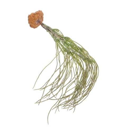 BESPORTBLE Multispecies Compatible Reptile Decor Axolotl Fish Bowl Accessories Bearded Dragon Tank Accessories Easy Install