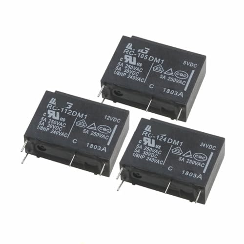 Relé RC-112DM1 de 12V y 5A de 4 pines sustituto de G5NB-1A-E 2