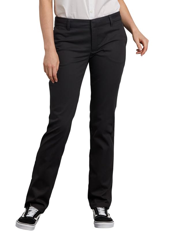Dickies Genuine Womens Stretch Twill Straight Pant