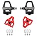 Venzo Compatible with Look ARC Delta Pedals - Sealed Bearings Cycling Road Bike Bicycle Clipless Tension Adjustable Pedals with 9 Degree Float Cleats - (NOT for Look KEO, SPD-SL & SPD) 9/16