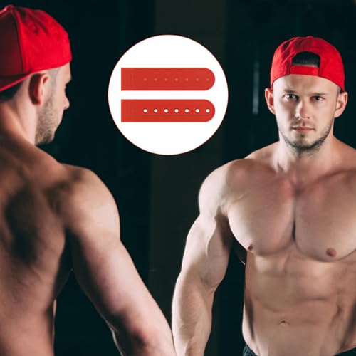 Notoke 18 Paar Snapback-Gurt mit 7 Löchern, Kunststoff-Schnappverschluss, Verstellbarer Hutkappen-Ersatzverschluss, für Baseballmütze, Cowboyhut und Caps, Reparaturzubehör in verschiedenen Farben
