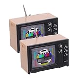 televisore vintage itt Design unico: questa finta tv si distingue per il suo design distintivo, aggiungendo un tocco personale all'arredamento della tua casa delle bambole, alla televisione per bambine, alla decorazione di mini mobili per case delle bambole