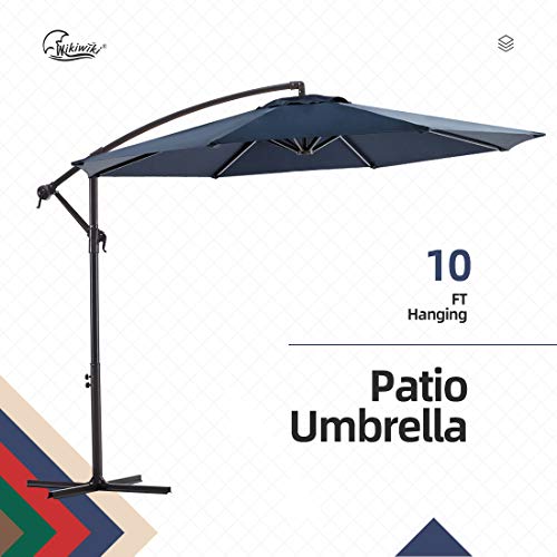 Wikiwiki Offset Umbrella 10ft Cantilever Buy Online In Fiji At Desertcart