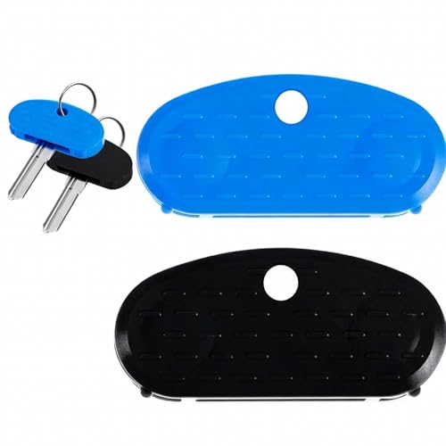 Key Turner Aid 2 Pack Black Blue, for Arthritis Parkinson’s Weak Hands, Adaptive Equipment Daily Living Aid