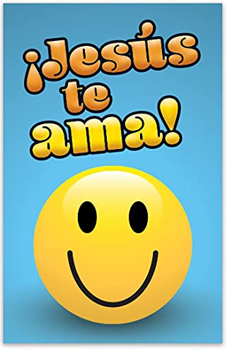 Jesus Loves You! (Mini Gospel Tract Card - Packet of 100 - Spanish)