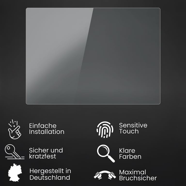 Bruni Screen Protector compatible with DNT DigiMicro Lab5.0 3.5 Inch Protector Film, crystal clear Protective Film (2X)