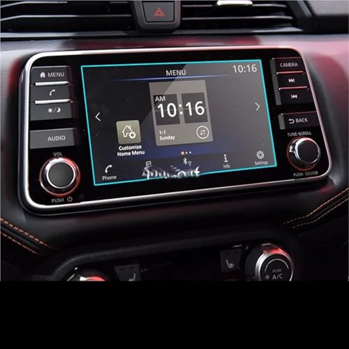 Verre trempé Nissan Versa 2020-2021 protection écran tactile GPS