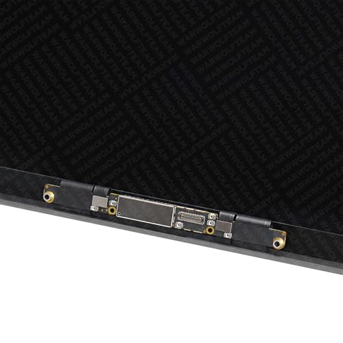 Image of Compatible with MacBook Air A2337 M1 2020 EMC 3598 MGN93xx /A MGNA3xx /A MGND3xx /A LCD LED Screen Replacement Cover Cable Hinges Full Top Complete Assembly 13.3in 2560 x 1600(Space Gray)