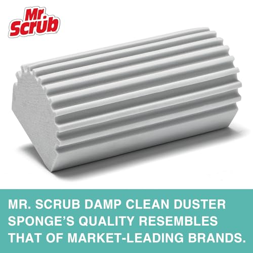 4 Pack Reusable Damp Sponge Duster