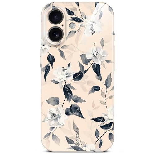 Coque iPhone 17 fleurs avec protection caméra surélevée
