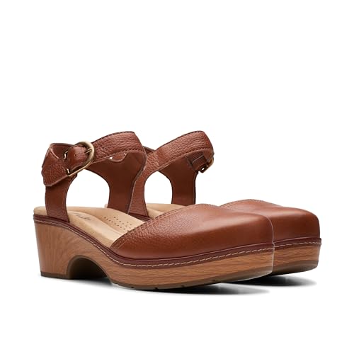 Clarks Clarks Collection Women's Paizlee Bay, Tan Leather, 9 Medium US