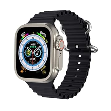 IWO 16 Ultra Ultra 8 49mm Relógio Inteligente com tela de 2.1 Polegadas na Cor (Preto)