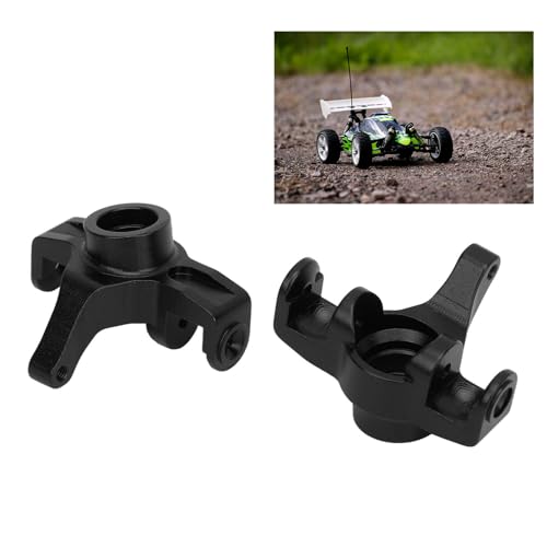 Dilwe RC-Lenkbecher, Aluminiumlegierung, Hochbeständiger RC-Lenkbecher-Ersatz für MJX 1/14 14210 1/16 16208 (Black