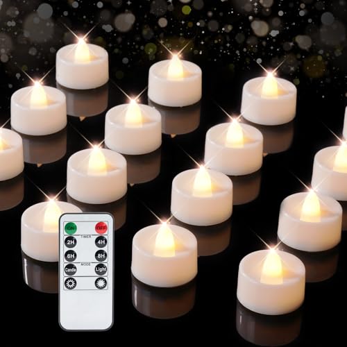 Flameless Tea Lights w/ Timer