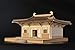 Old Cat Model Modellino di architettura dell'Asia orientale (Tang Dynastie Nanchan Tempel)