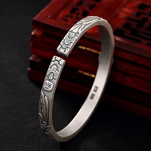 Bracelet s999 pur pour femmes à porter au quotidien ou pour de grandes occasions