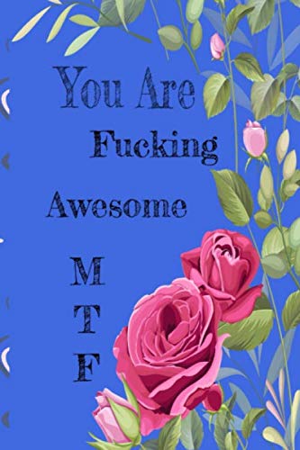 you are fucking awesome MTF: : journal cocktail notebook : plann cocktail name, spirit, type ....