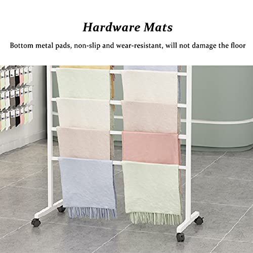 Chariot à roulettes pour pantalons idéal dans un dressing de chambre