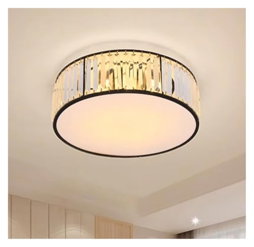 Plafonnier cristal LED moderne luminaire décoratif chic pour plafond salon
