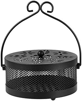 蚊取り線香入れ 蚊取り線香 ホルダー 蚊取り線香ホルダー 蚊取り器 黑 蚊遣り器 鉄製 おしゃれ 福袋特集