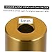 GARVALON Hood Spacer Riser Kit for Enhanced Engine Hood Ventilation Spacers for Improved Airflow and Cooling Performance Car Modifications Screws