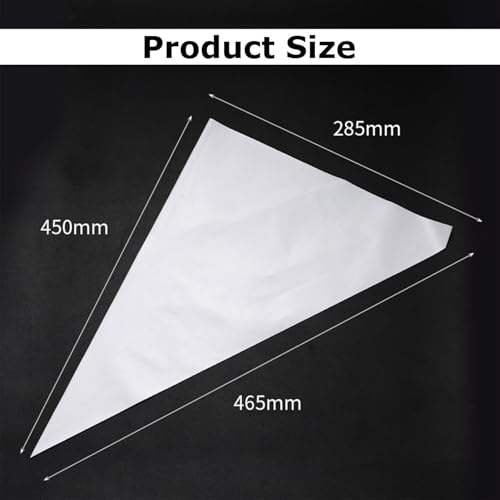 Srvauyea 20 Stück Mörtelbeutel, Fugenfüller Beutel, Profi Fugenbeutel, Reißfester Zementsiegelbeutel, 465mm * 450mm * 285mm Mauerwerk Spritzbeutel, Zement Siegelbeutel für Abdichten und Fugen