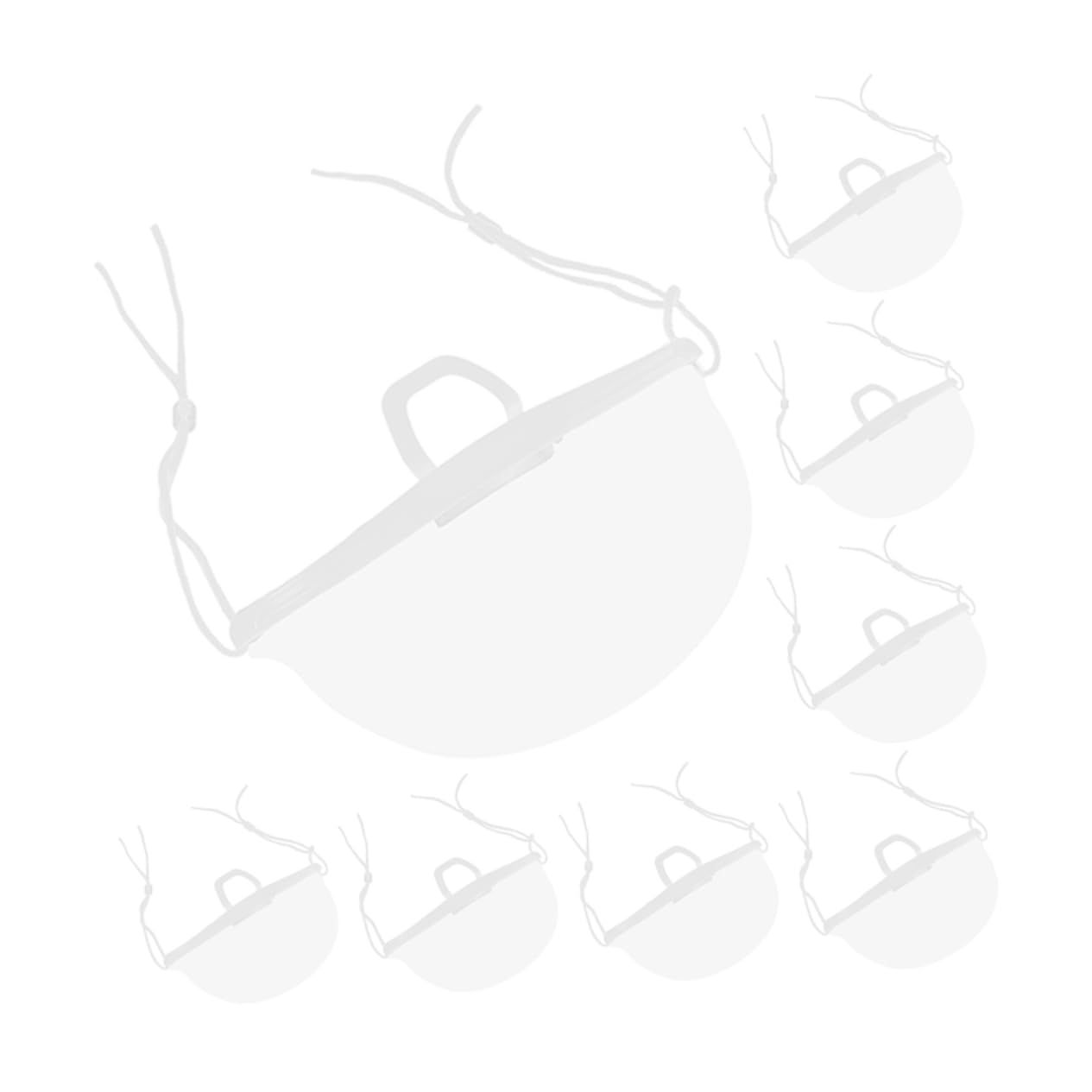 ARTIBETTER 8pcs Breathable Set Reusable Chef for Adults Food Service Protection Restaurant and Hotel Catering