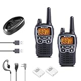 Midland - Walkie Talkie XT70, 2 Ricetrasmittenti Professionali Dual Band 93 Canali - 69 LP...