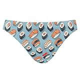 Sushi Food Mens Swimwear Swim Briefs Bikini Swimsuit for Summer Beach L B0403695