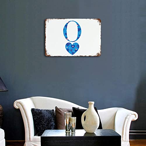 Panneau de Saint-Valentin monogramme en aluminium durable pour extérieur - 5