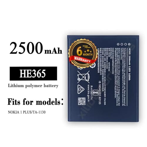 Image of HE365 Battery for Nokia 1 Plus / 1.1 Plus Battery with 6 Month Warranty**(C134)