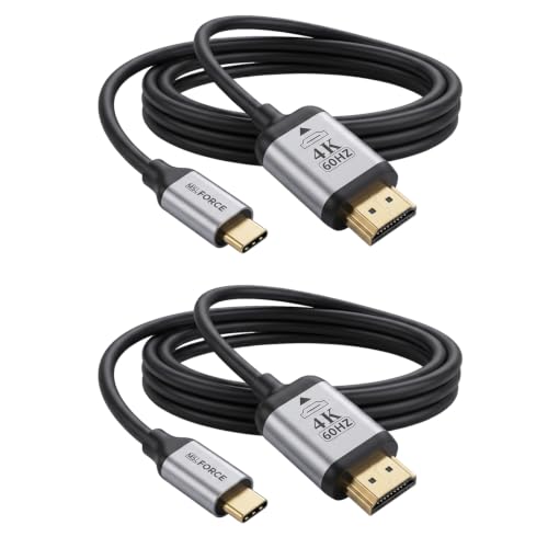 ���{�̒������ MSL FORCE USB-C & HDMI �P�[�u�� [DPAlt���[�h�Ή���USB-C�|�[�g��p] [4K/60hz] uc0120 �I�X-�I�X 1�� �X�g���[�g 1.8m