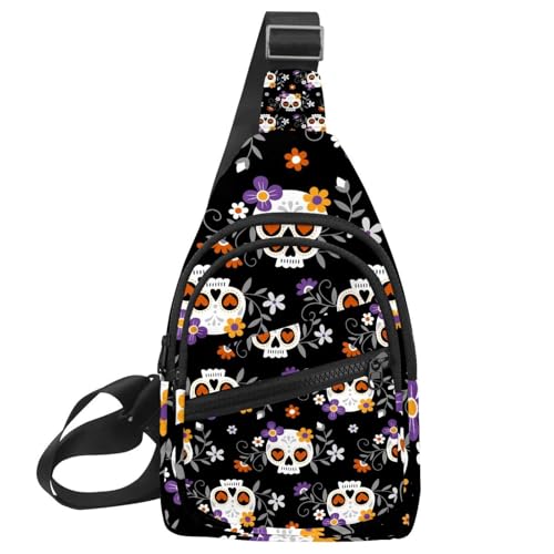 Mochila bandolera para hombre, bolsa cruzada multicolor de 30x18x4cm para hombro regulable
