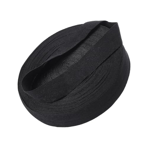 PH PandaHall 21.9 Yards Black Flat Elastic
