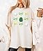 Golf Tournament Shirt for Women & Teens Green Golf Coquette Bows and Flags Tee Ivory Shirt Adult Small