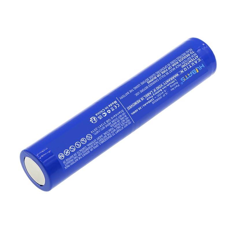 Batterie rechargeable 6,4 V 3200 mAh pour lampe de poche Maglite ML125 ML150LR ML150LRX