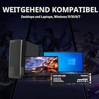 fanxiang M.2 SATA SSD 512GB 2280 Interne Festplatte mit SLC Cache, Hochgeschwindigkeits SSD M2, Lesen bis 550 MB/s, Schreiben bis 460 MB/s, ideal für Laptop- und Ultrabook-Upgrades – Ansicht 6