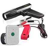 OBDMONSTER Ignition Timing Light, 12V Strobe Lamp Inductive Petrol Engine Timing Gun with TPMS Senso