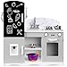 Best Choice Products Play Kitchen Set w/ 4 Utensils, Sounds, Sink, Fridge, Stovetop