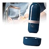 Protección de seguridad: Purificador de frutas y vegetales de la cápsula, IPX7 Estructura impermeable y anti-fugas del acogida, sin contacto eléctrico fuerte, cuidado de niños y salud familiar de manera más segura.