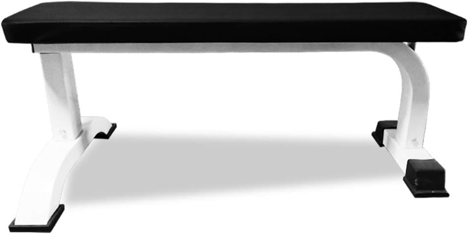 Flat Weight Bench Heavy Duty Extra Stable Workout Home Exercise Press Fitness Training Equipment : Sports & Outdoors