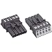 Produktbild WAGO Netz-Steckverbinder WINSTA Mini Serie (Netzsteckverbinder) WINSTA Mini Buchse, gerade Gesamtpolzahl: 4 + PE 16 A S